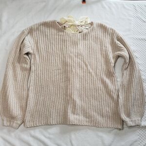 Fashion on Earth Cream Knit Sweater